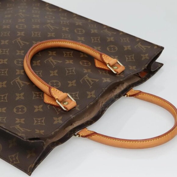 LOUIS VUITTON Monogram Sac Plat Hand Bag M51140 LV Auth 134747 - Picture 7 of 16
